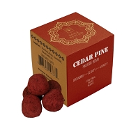 Soul Sticks Cedar Pine Smudge Bomb Incense, 5 Pieces with Ceramic Burner